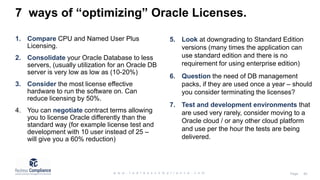 Oracle License Management - Basics | PPTX