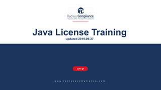Java Licensing Roadmap for Oracle License Management | PPT
