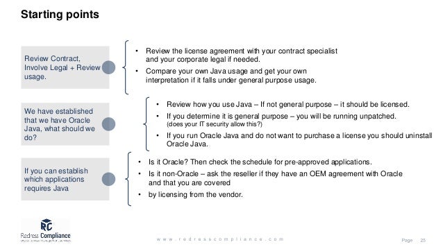 oracle java licensing changes