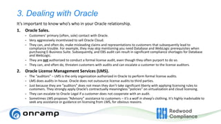 Insider Secrets to Oracle License Management | PPTX