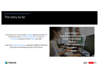 3 Keys to Success from MetLife’s HCM Cloud, Payroll & Analytics Go-Live ...