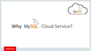 3
Why Cloud Service?
 