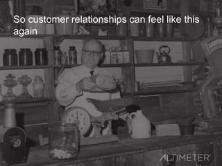 So customer relationships can feel like this
again
 