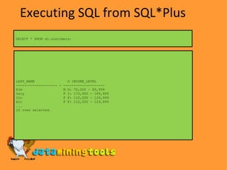 Oracle: PLSQL | PPT