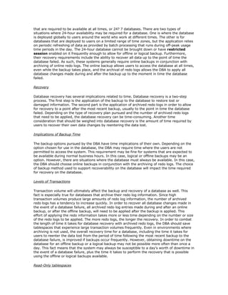 Oracle OCP Backup Exam