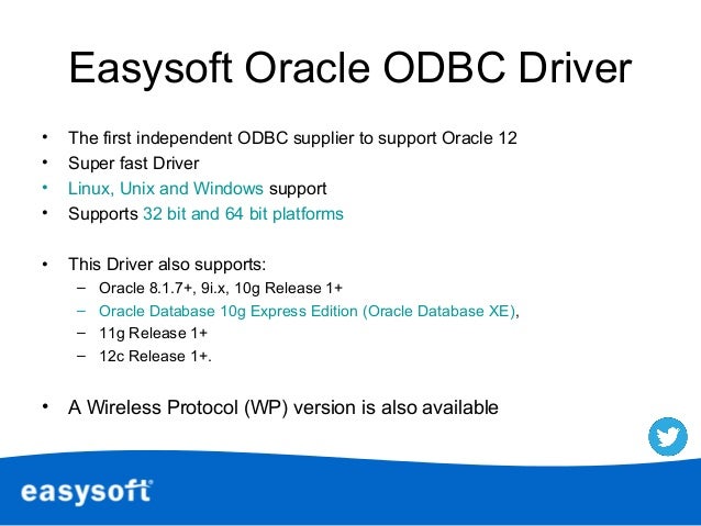 Using the Oracle ODBC Driver oracle 12c odbc driver downloads