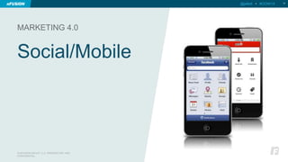 Social/Mobile 
10 
MARKETING 4.0 
@jellett • #OOW14 
© NFUSION GROUP, LLC. PROPRIETARY AND 
CONFIDENTIAL. 
 