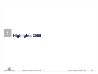 1Highlights 2009