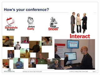 How’s your conference?