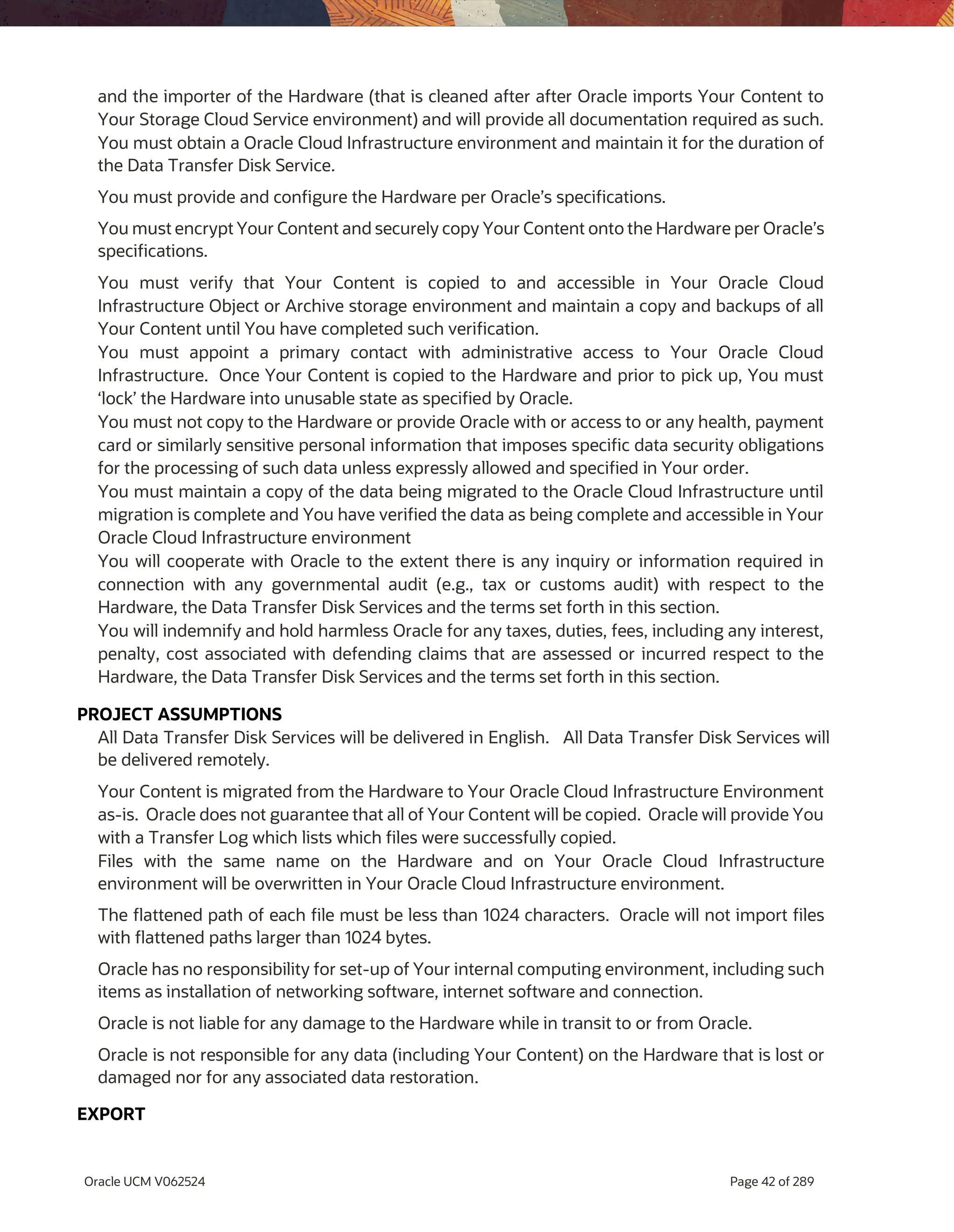 Universal Credits Oracle Oracle PaaS and IaaS Universal Credits Service Descriptions.pdf