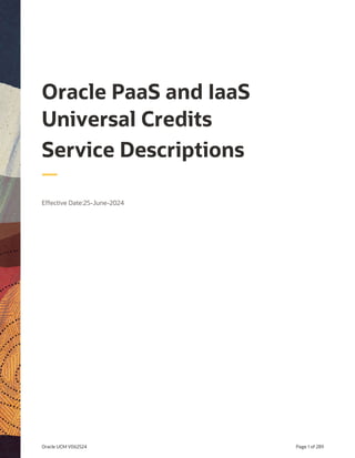 Universal Credits Oracle Oracle PaaS and IaaS Universal Credits Service Descriptions.pdf