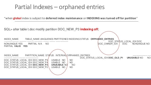 Partitioning On Oracle 12c What Changed On The Most Important Oracl Partitioning On Oracle 12c What Changed On The Most Important Oracl