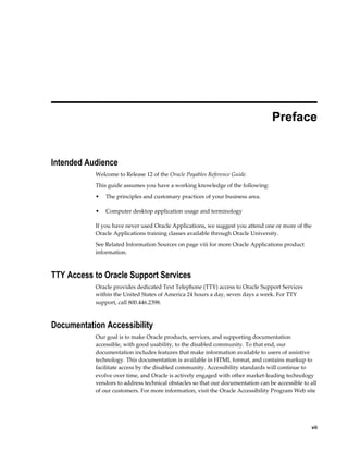 Oracle Payables Reference Guide | PDF