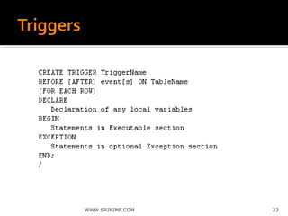 Oracle PLSQL Step By Step Guide | PPT