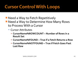 Oracle PLSQL Step By Step Guide | PPT