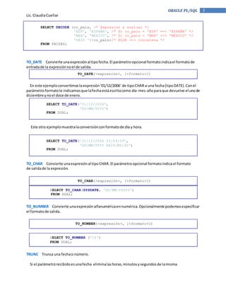 Oracle pl sql | DOCX