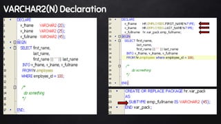 Oracle PL/SQL Best Practices | PPTX