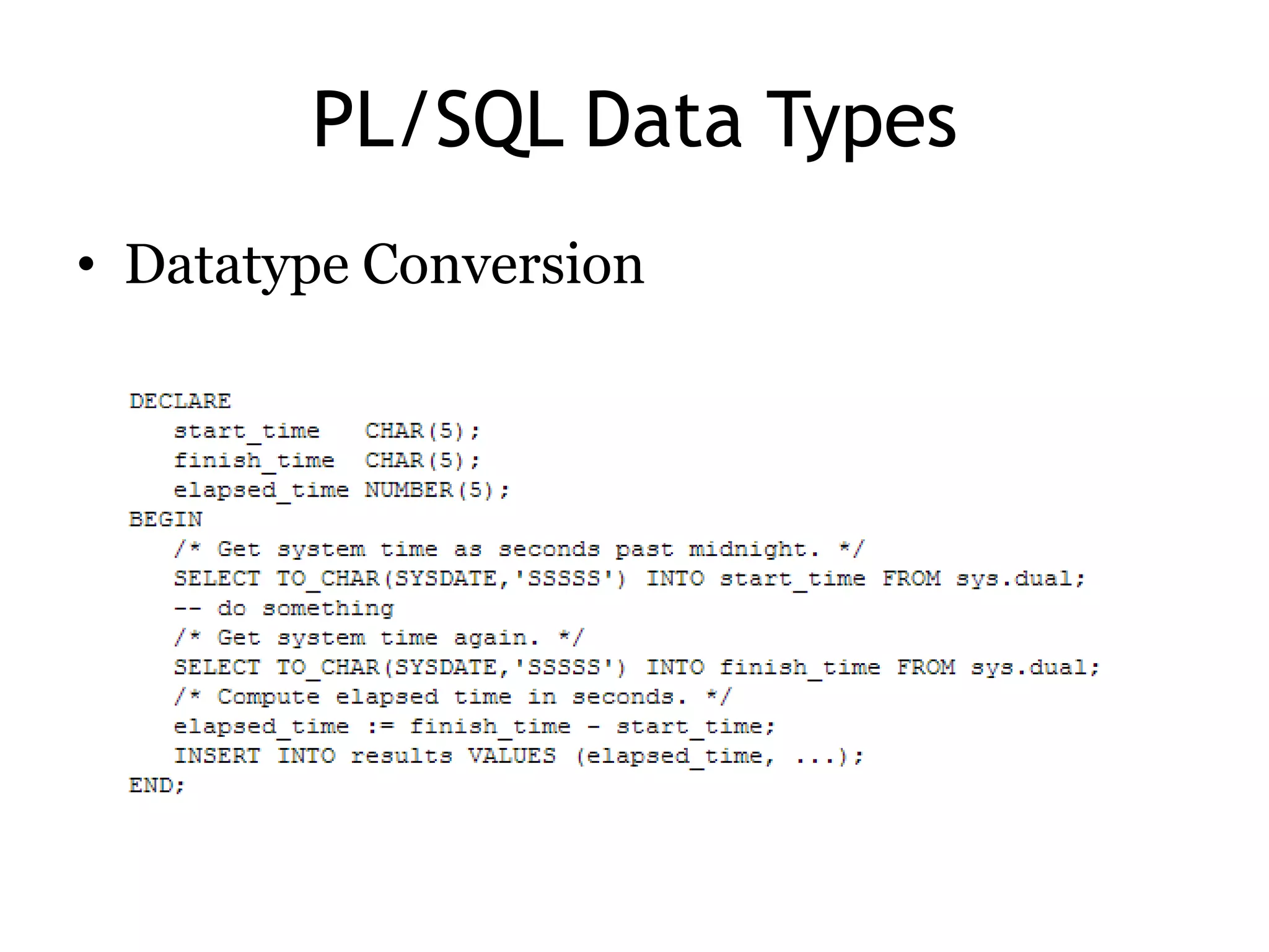pl/sql online Training|sql online Training | iTeknowledge | PPT