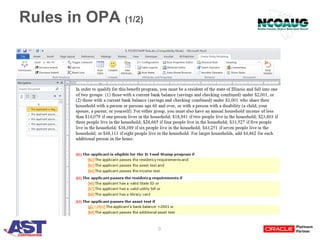 9
Rules in OPA (1/2)
 