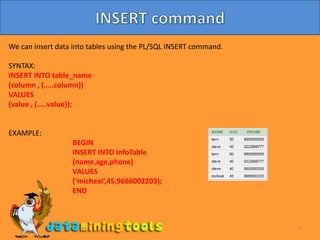 Oracle: Programs | PPT image.