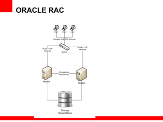 ORACLE RAC
 