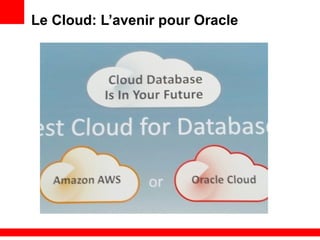Le Cloud: L’avenir pour Oracle
 