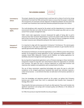 Oracle Primavera P6 r8.2 and cm14 on exa platform using oracle fusion ...