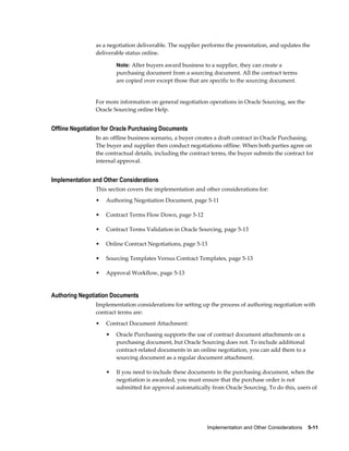Oracle procurement contracts | PDF