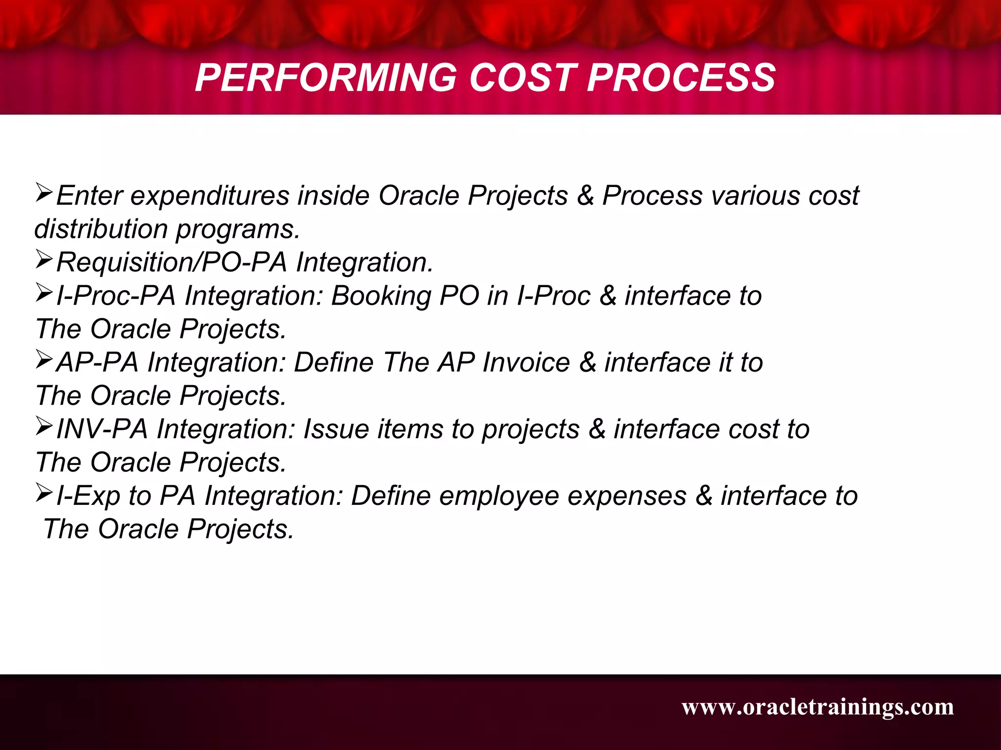 oracle project accounting | best oracle project accounting training ...