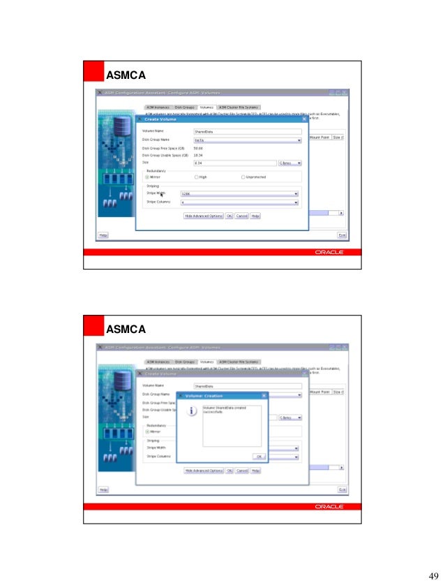 Installations 11g rac one node