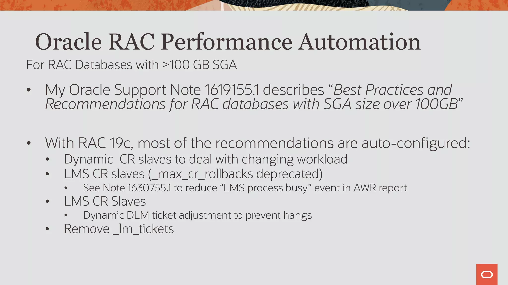 Oracle RAC 19c and Later - Best Practices #OOWLON | PDF