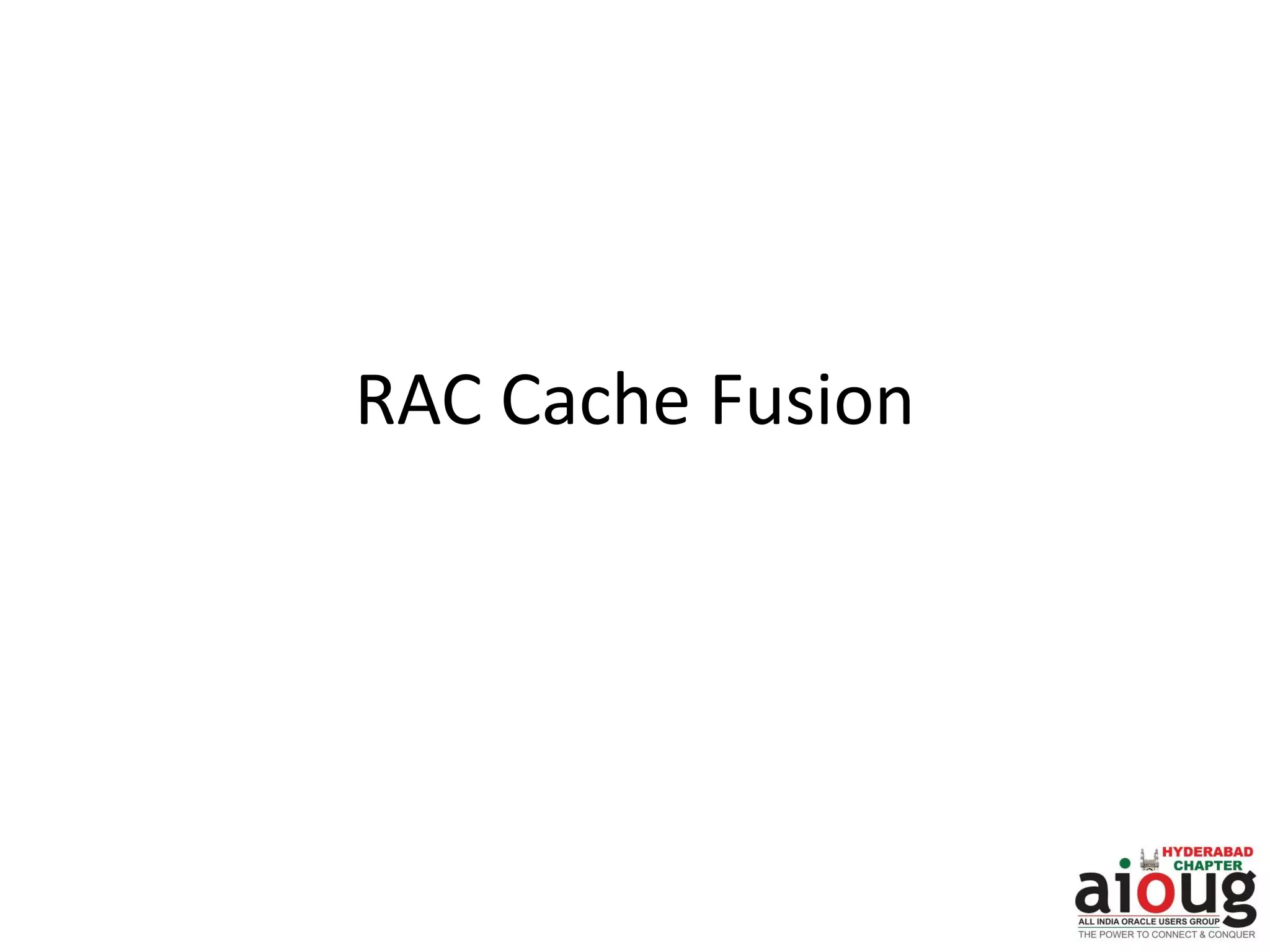 Oracle rac cachefusion - High Availability Day 2015 | PPT