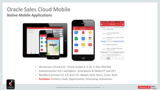 Oracle Sales Cloud - Fixed Scope Implementation | PDF