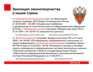 Oracle Security Mineev_ru | PPT