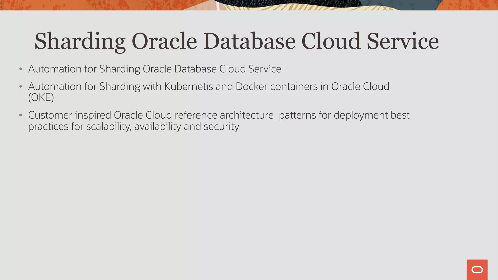 Database Cloud Services Office Hours : Oracle sharding hyperscale ...
