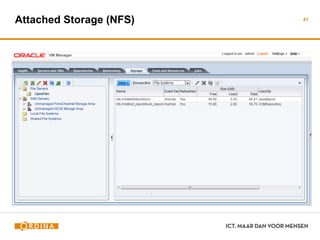 Attached Storage (NFS) 41
 