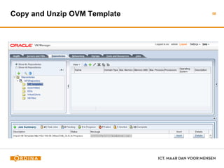 Copy and Unzip OVM Template 58
 