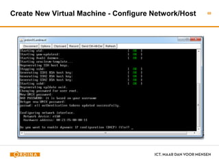 Create New Virtual Machine - Configure Network/Host 68
 