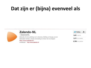 Dat zijn er (bijna) evenveel als
 