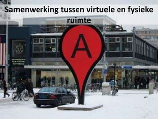 Samenwerking tussen virtuele en fysieke
               ruimte
 