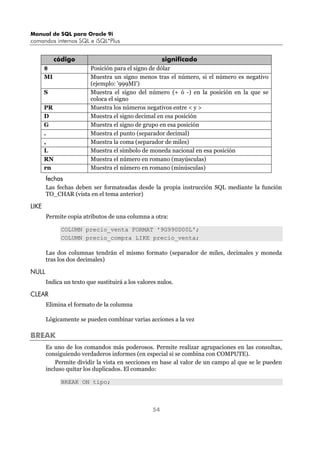 Manual de Oracle Sql