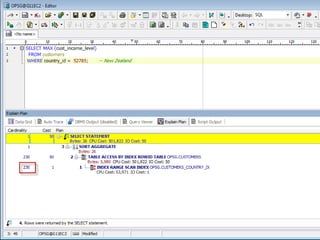 Oracle sql high performance tuning | PPT
