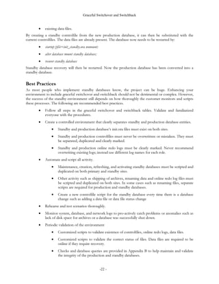 DQG KDV WKH VDPH UHVHWORJV
            YHUVLRQ DV WKH VRXUFH GDWDEDVH DQG
          ORVV RI XQUHFRYHUDEOH WUDQVDFWLRQV HJ GLUHFW ORDGHU XQUHFRYHUDEOH 