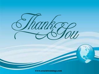www.oracletrainings.com
 