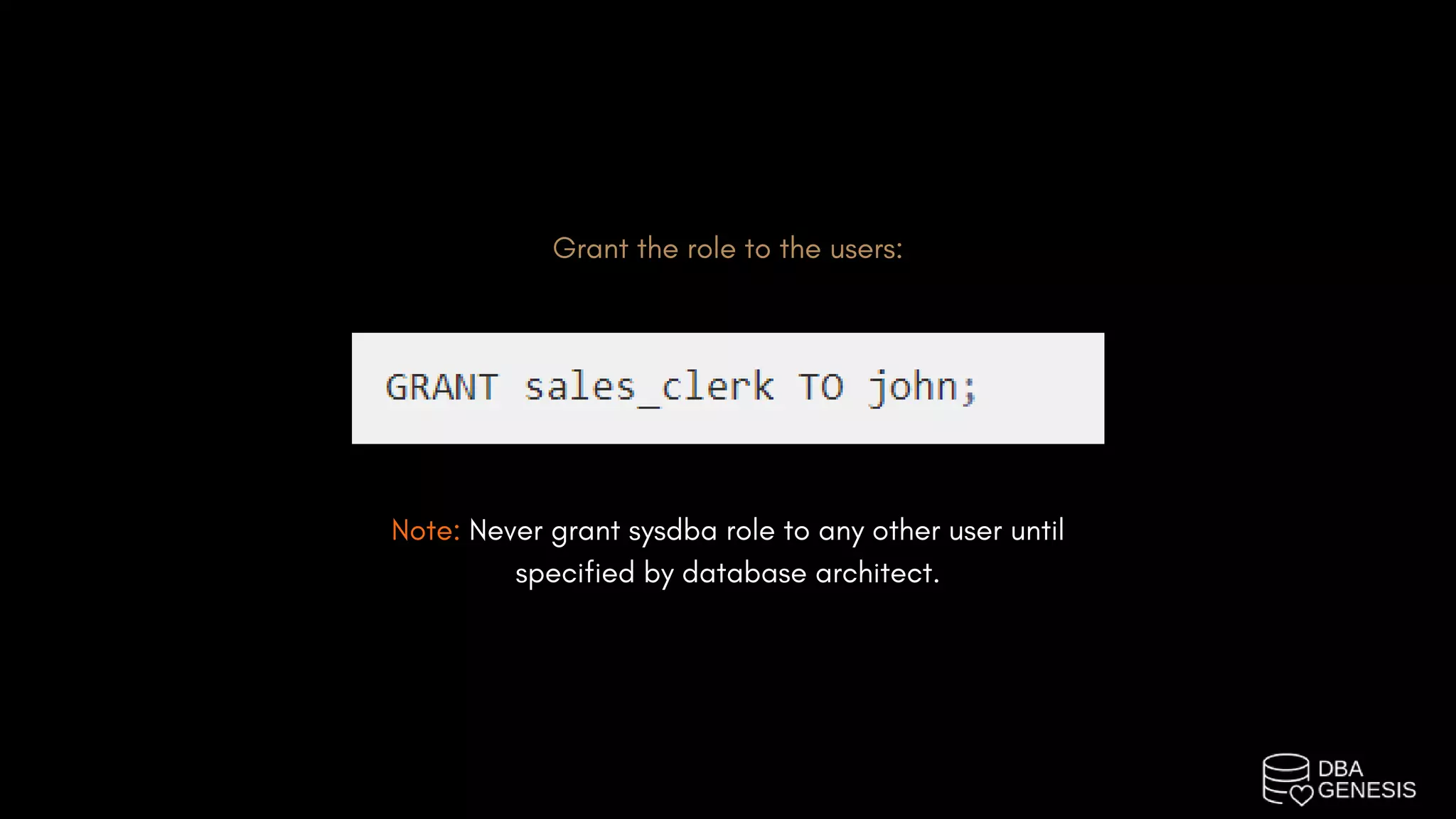 Oracle User Management PPT oracle-user-management-ppt