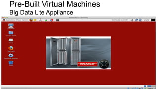 Pre-Built Virtual Machines 
Big Data Lite Appliance 
 