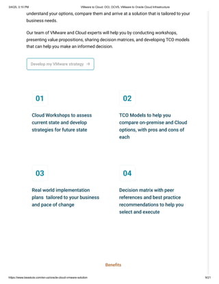 VMware to Oracle Cloud – Simplified Migration with OCI & OCVS | PDF