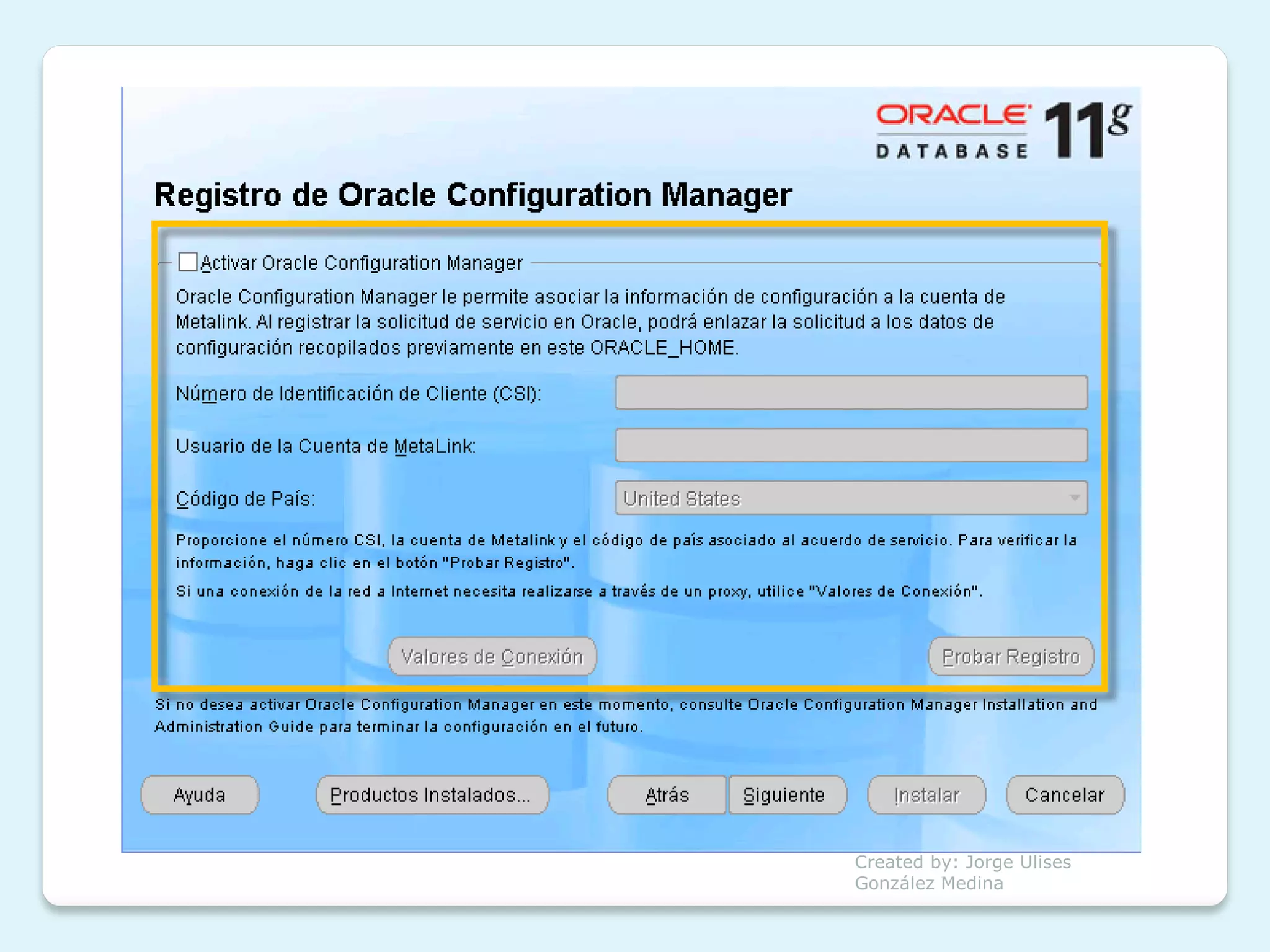 Created by: Jorge Ulises
González Medina
 