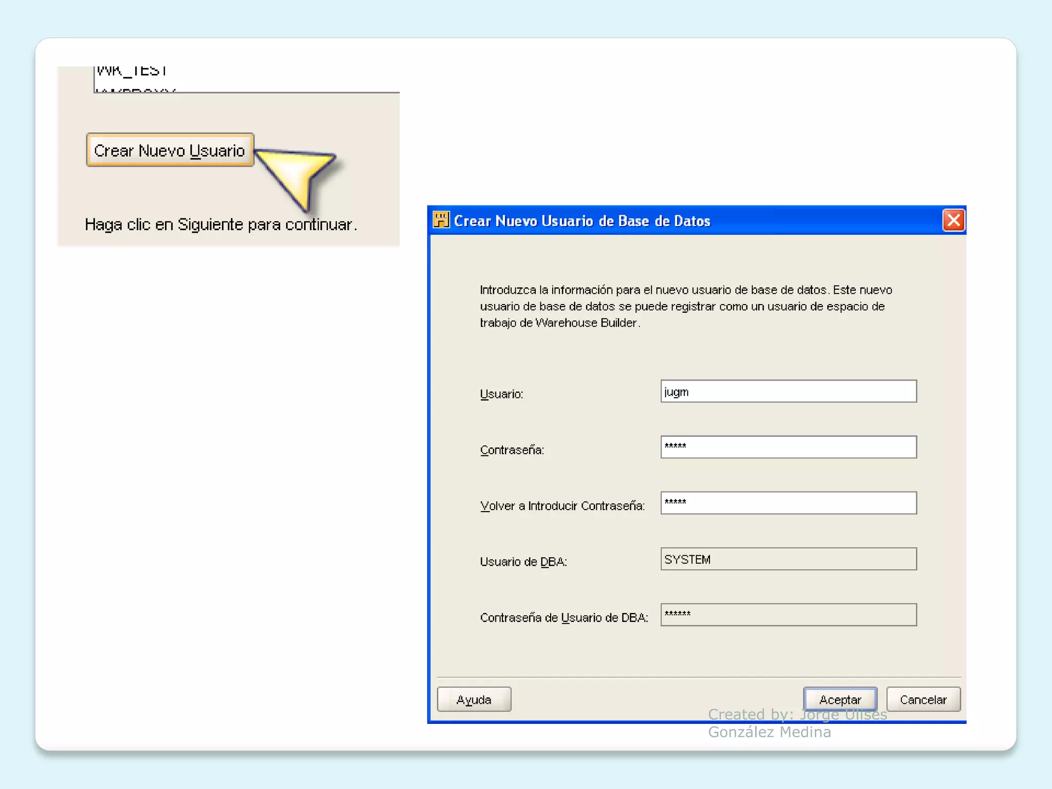 Created by: Jorge Ulises
González Medina
 