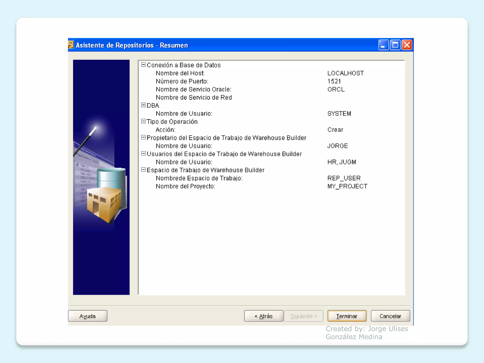 Created by: Jorge Ulises
González Medina
 